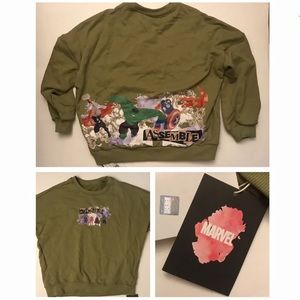 Jupe Vendue Japan Marvel Avengers Sweatshirt!